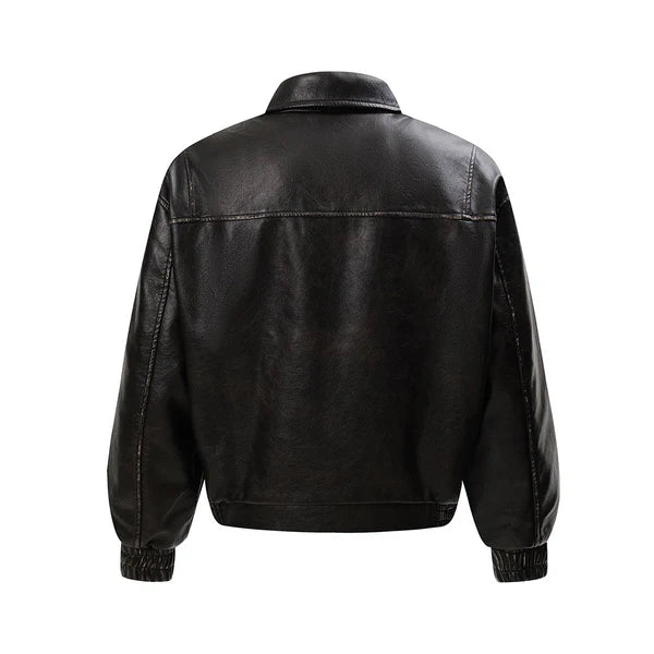 BLSSD Leather Jacket – Black