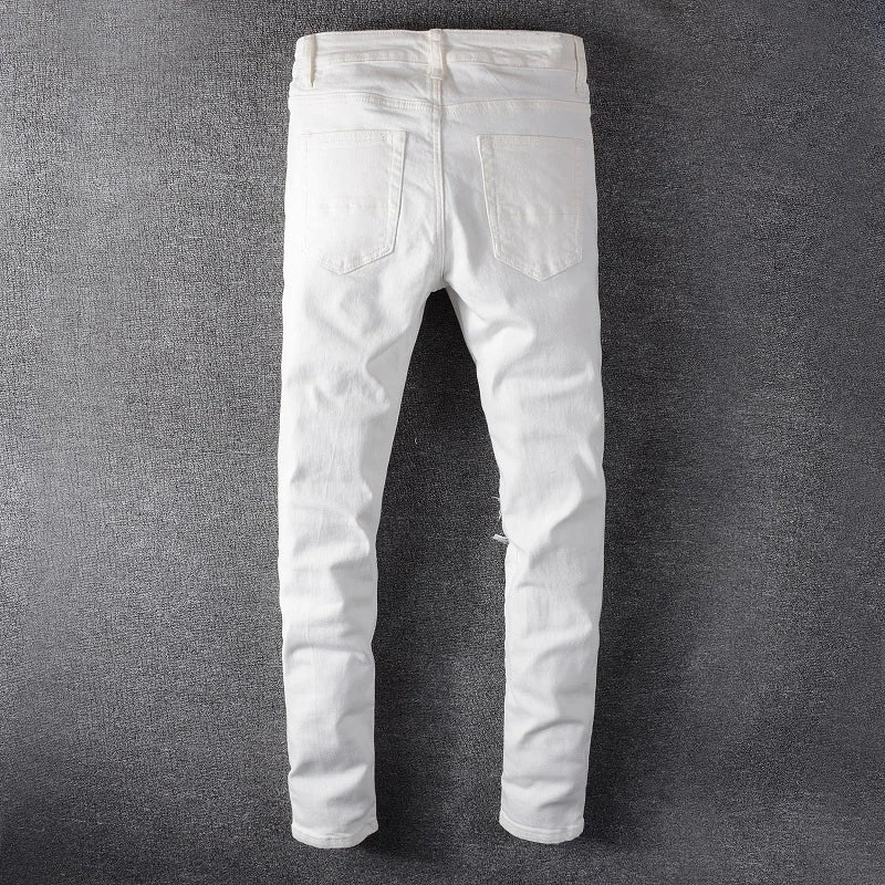 Clean White Jeans