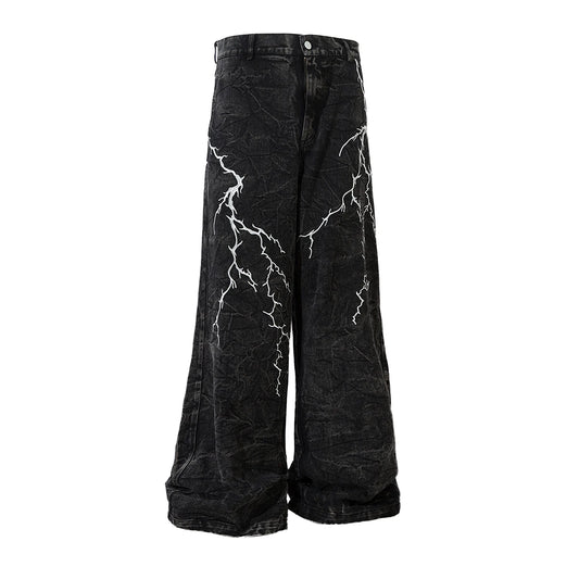 Static Lightning Denim