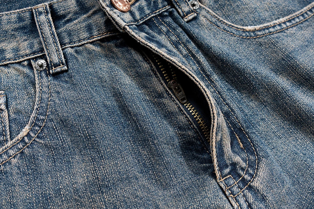 Washed Drift Baggy Jeans