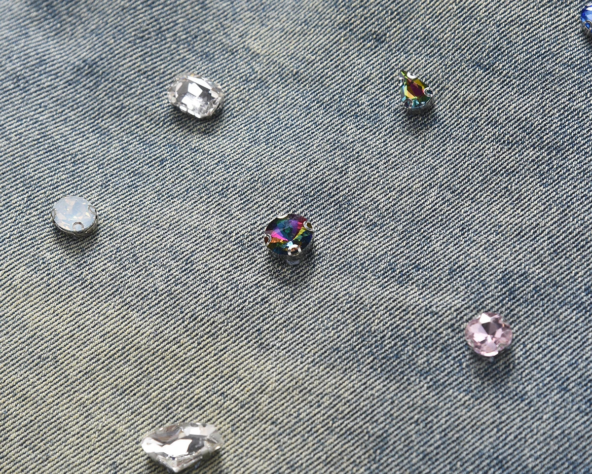 Crystal Wash Stack Jeans