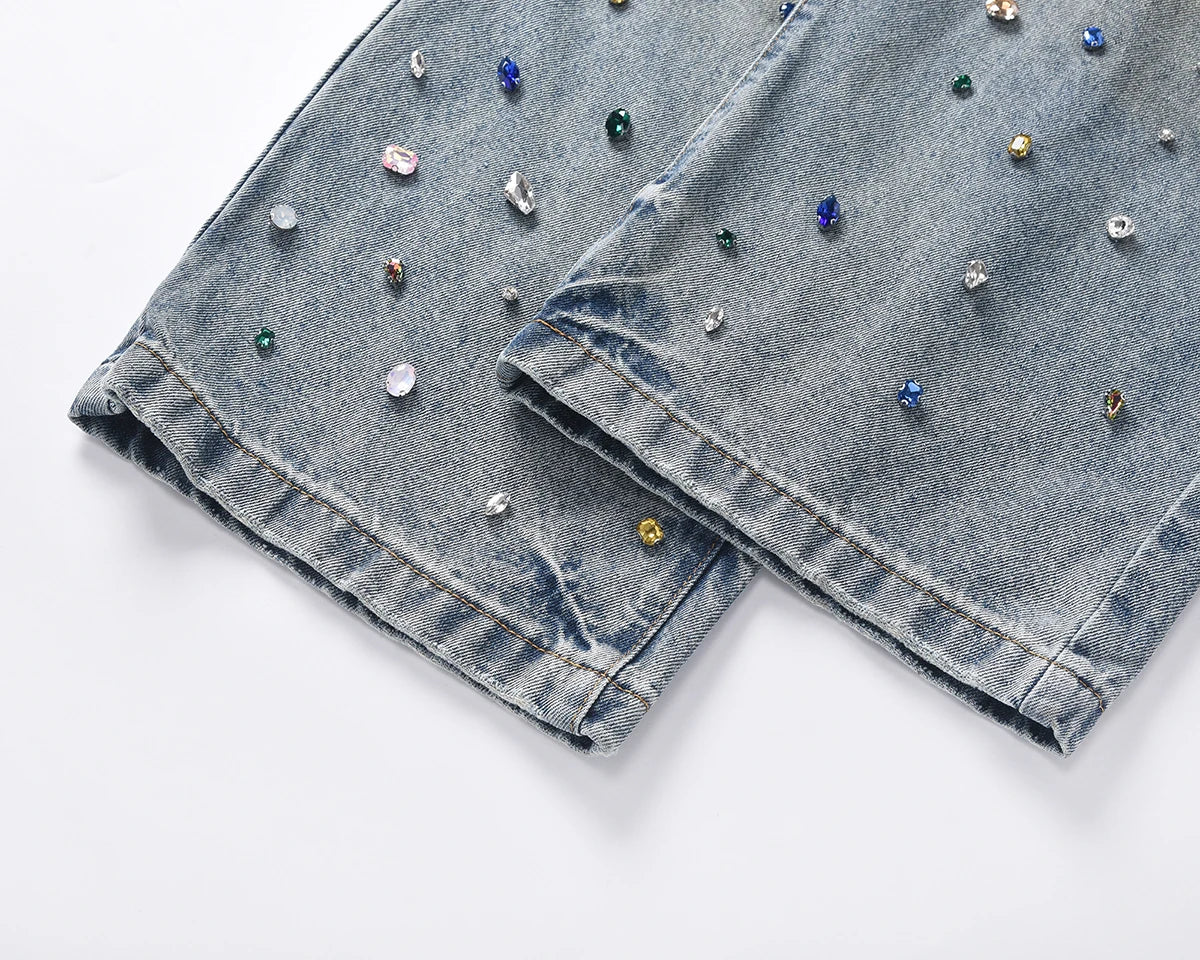 Crystal Wash Stack Jeans