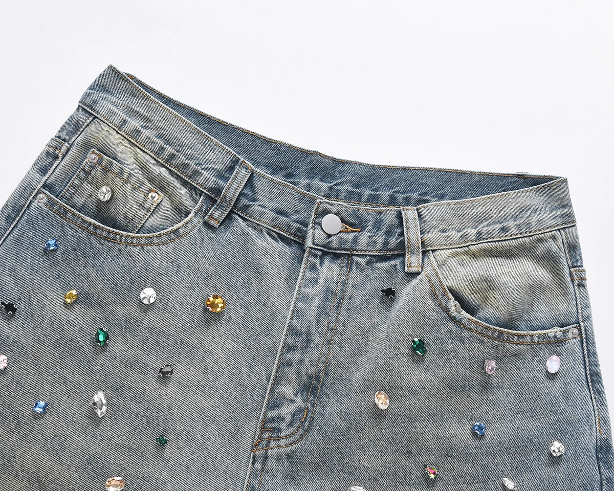 Crystal Wash Stack Jeans