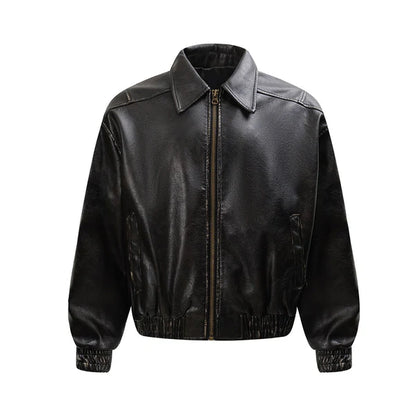 BLSSD Leather Jacket – Black
