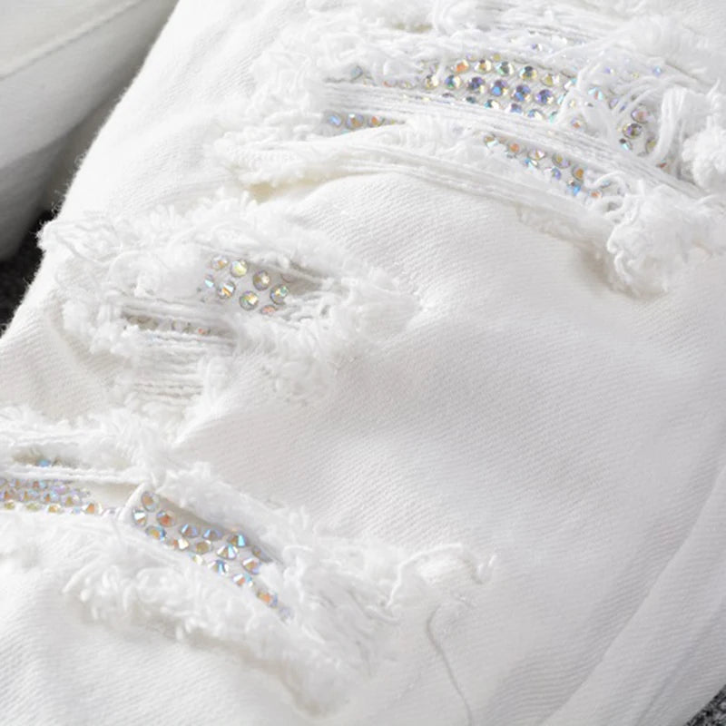 Clean White Jeans