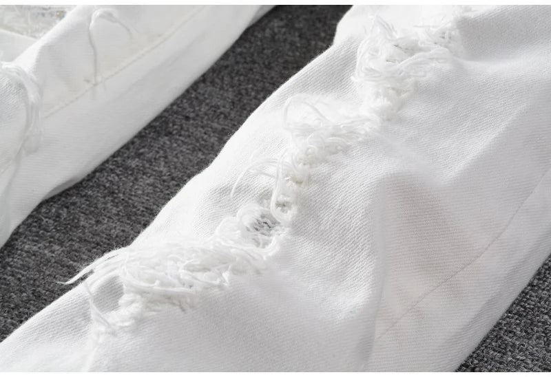 Clean White Jeans