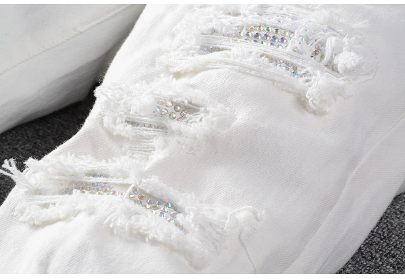 Clean White Jeans