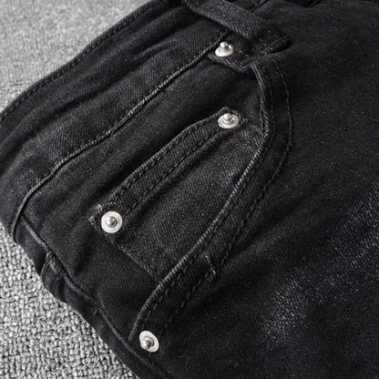 Black Bandana Jeans