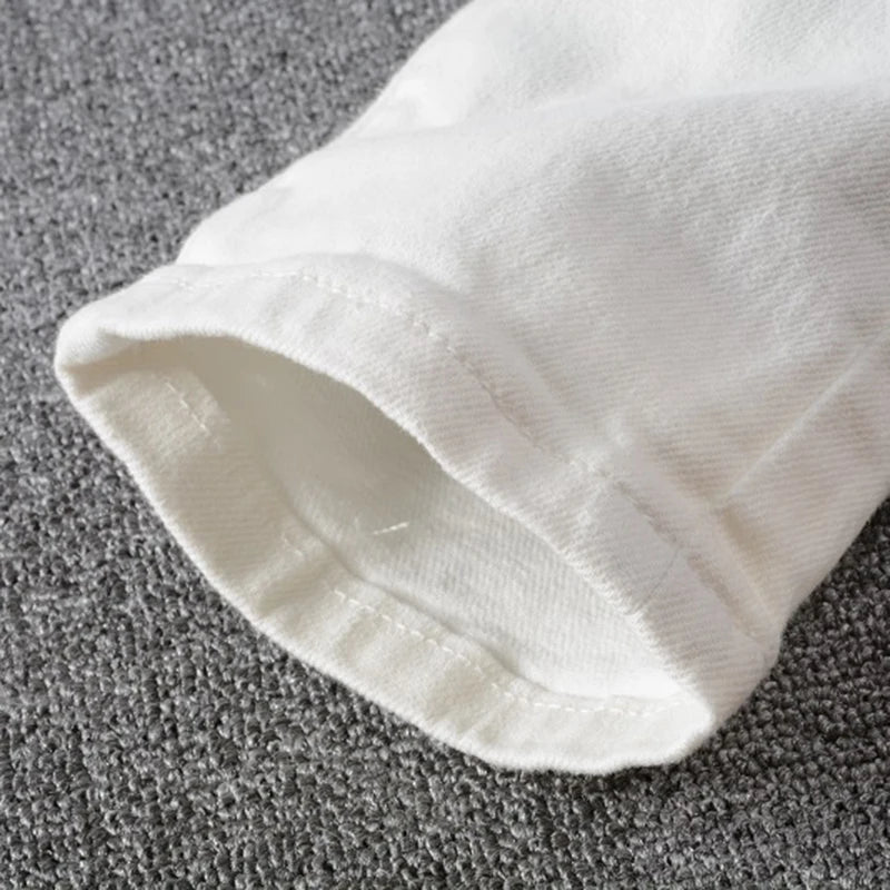 Clean White Jeans