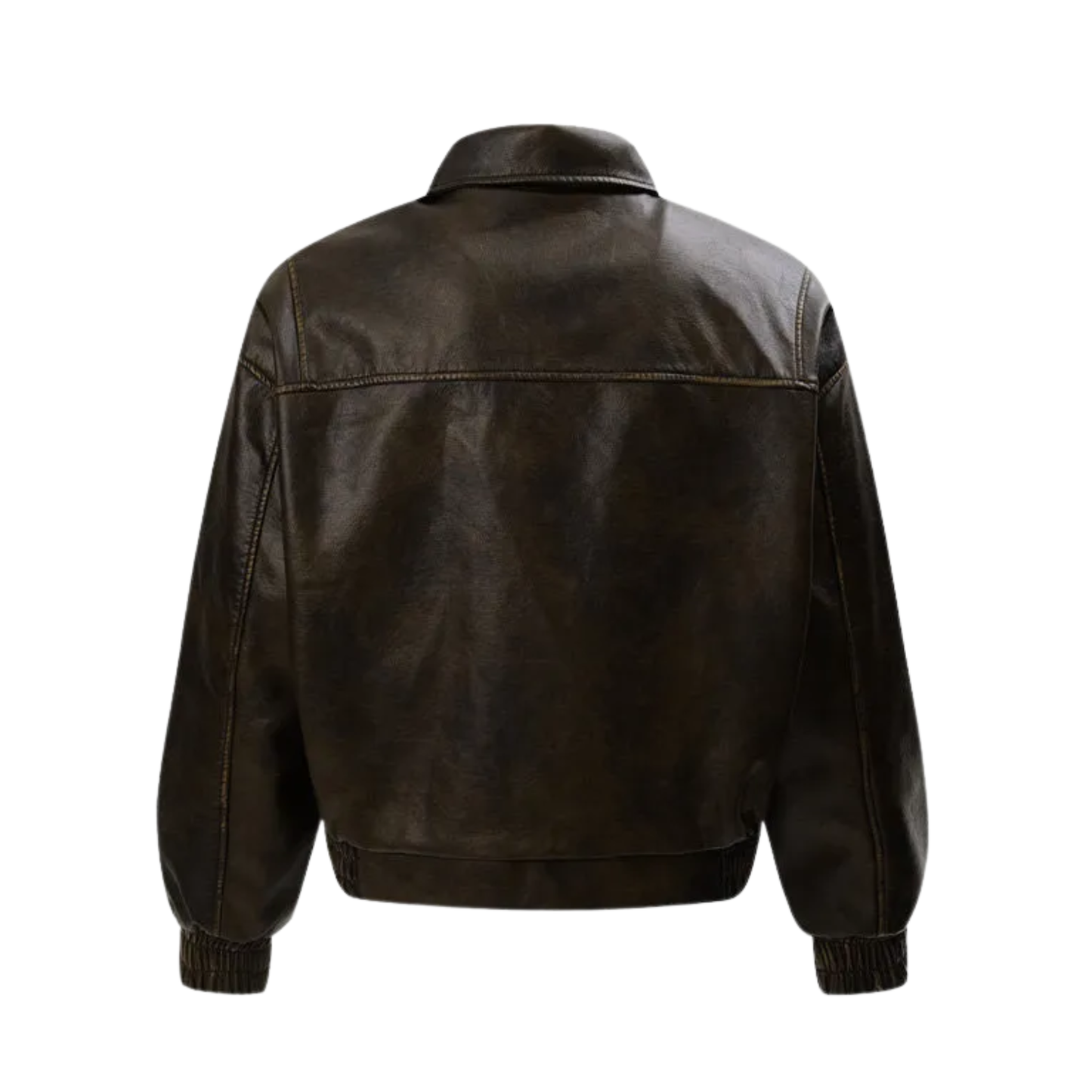 BLSSD Leather Jacket – Brown