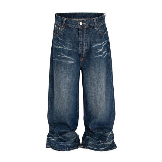 Distressed Core Denim