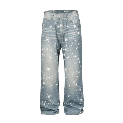 Starry Fade Baggy Jeans