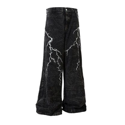 Static Lightning Denim