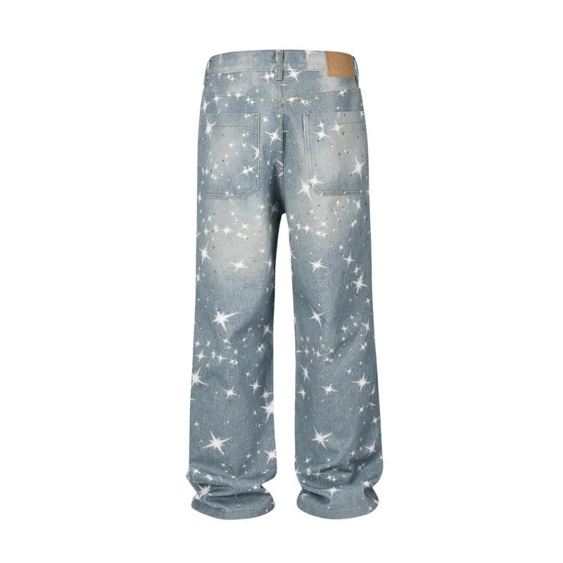 Starry Fade Baggy Jeans