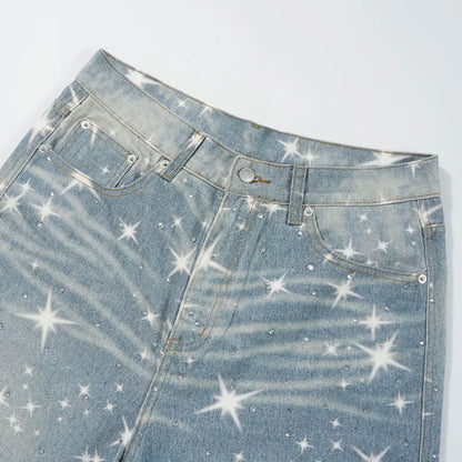 Starry Fade Baggy Jeans