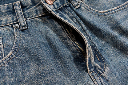 Washed Drift Baggy Jeans