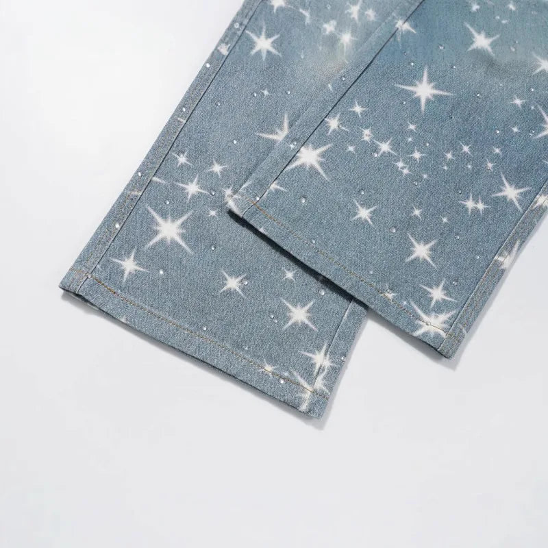 Starry Fade Baggy Jeans