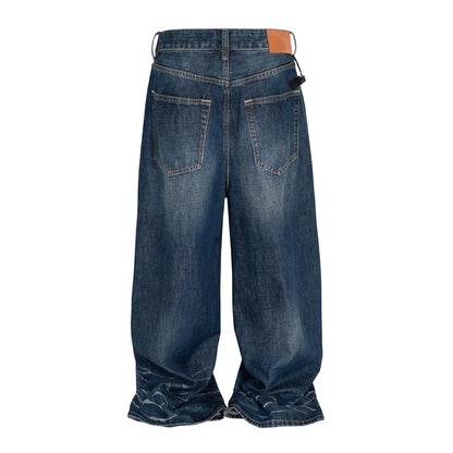 Distressed Core Denim