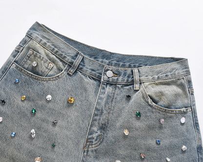 Crystal Wash Stack Jeans