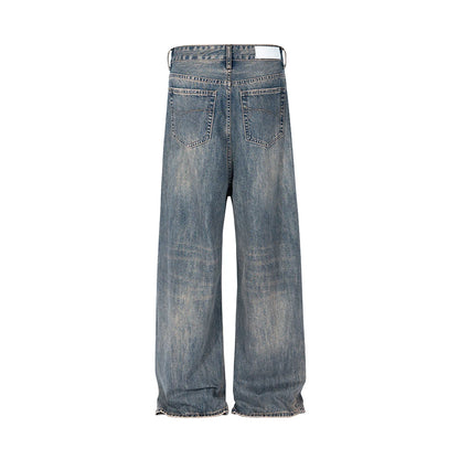 Washed Drift Baggy Jeans